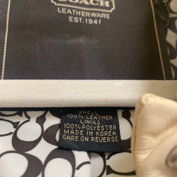 Coach Leather Car Coat - Picture 4 of 5